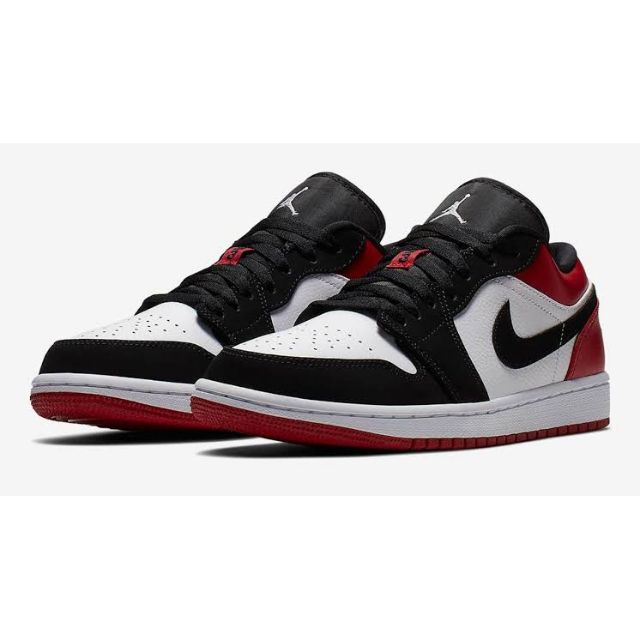Nike Air Jordan 1 Low black toe size 10us