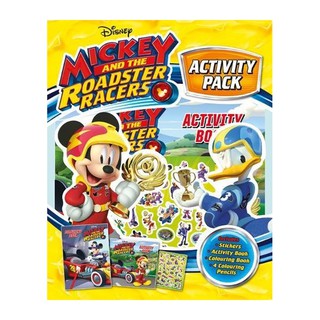 บงกช หนังสือภาษาต่างประเทศ Disney Junior Mickey and the Roadster Racers: Activity Pack