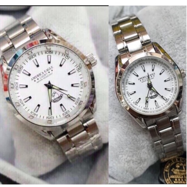Authentic(NEW)คุณภาพสูงราคาถูกนาฬิกาข้อมือผู้หญิง นาฬิกาผู้หญิง นาฬิกา America Eagleนาฬิกาแท้กันน้ำ(อเมริกาอีเกิ้ล)ราคาป