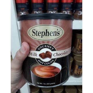 ✅ Stephens Gourmet Milk Chocolate Hot Cocoa สตีเฟนส์ มิลค์ ช็อกโกแลต ปรุงสำเร็จรูป (USA Imported) 454g.