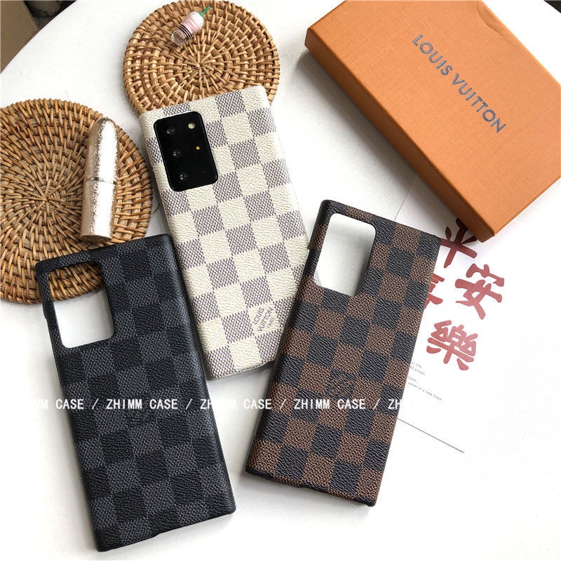 เคสโทรศัพท์มือถือ ลายตาราง หรูหรา สําหรับ SAMSUNG S24 s22 s21 s20 note20 ultra NOTE10 PLUS s23 ultra