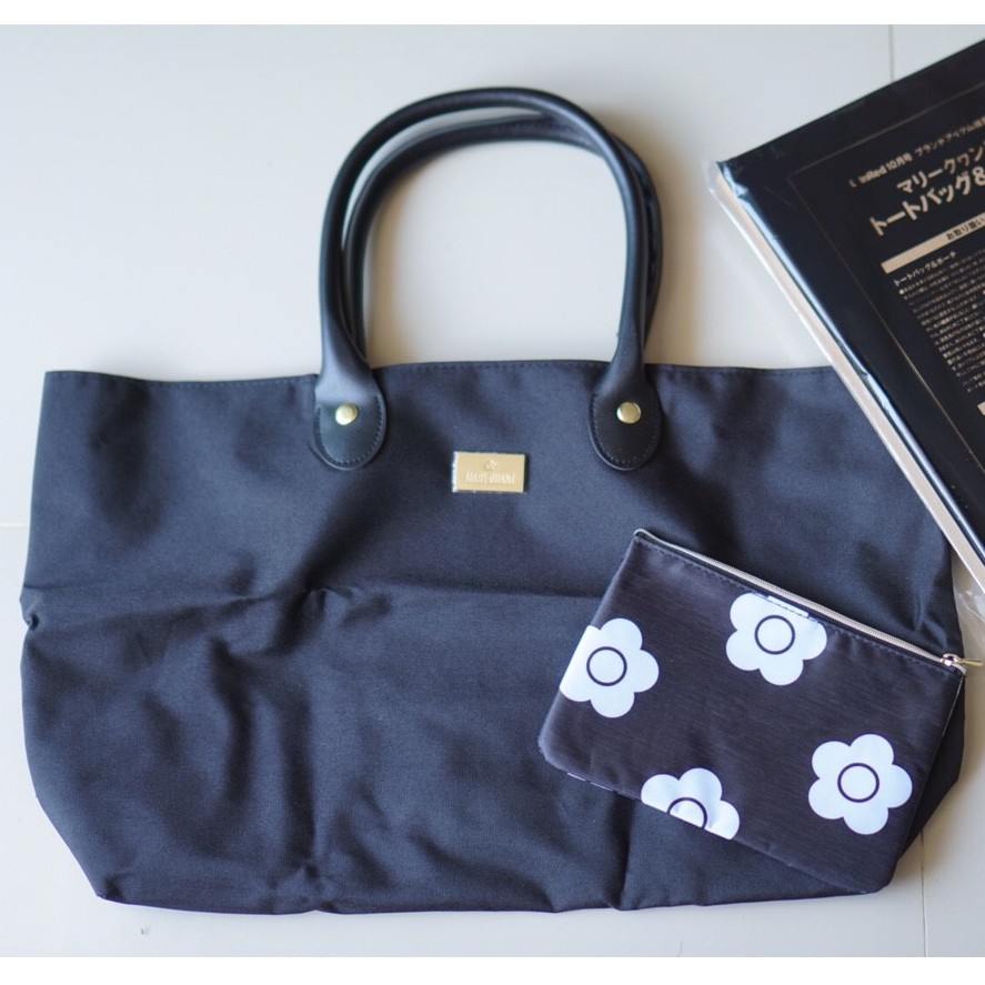 MARY QUANT TOTE BAG AND POUCH - กระเป๋าสะพาย/กระเป๋าถือ #1
