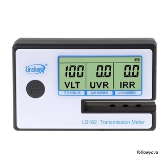 Folღ Ls162 เครื่องทดสอบกระจกฟิล์ม Vlt Uv Ir พลังงานแสงอาทิตย์