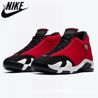 พร้อมส่ง ของแท้ Nike Ar Jordan Retro 14 รองเท้าบาสเก็ตบอลลําลอง แฟชั่น สําหรับผู้ชาย