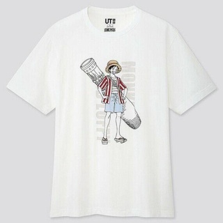 One Piece Stampede X Uniqlo Ut 2020 Men Của  T Shirts Sports Fitness  Cotton Oversize Top TeeBirthday Gift เสื้อยืด