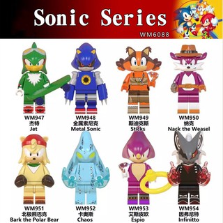 ของเล่นตัวต่อการ์ตูน Sonic Series สําหรับเด็ก