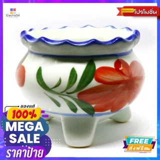 เชี่ยวชาญกระถางธูปเซรามิกจีนสามขาCHIEWCHAN CERAMIC INCENSE BURNER 3 PIN