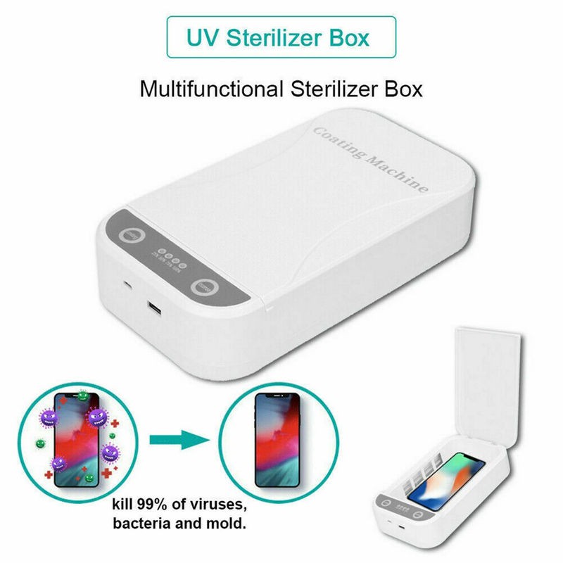 เครื่องฆ่าเชื้อ โทรศัพท์ หลอดไฟ UVฆ่าเชื้อ โคมไฟฆ่าเชื้อโรค Multifunction Automatic UV Sterilizer