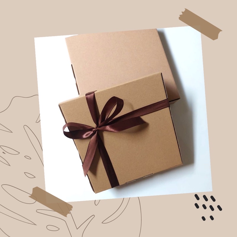PACKAGING BOX + BUBBLE WARP