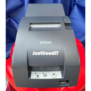 ✅เครื่องพิมพ์ใบเสร็จ สีดำ Epson TM-U220✅