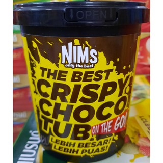 Nims Crispy Choco Tub 250กรัม