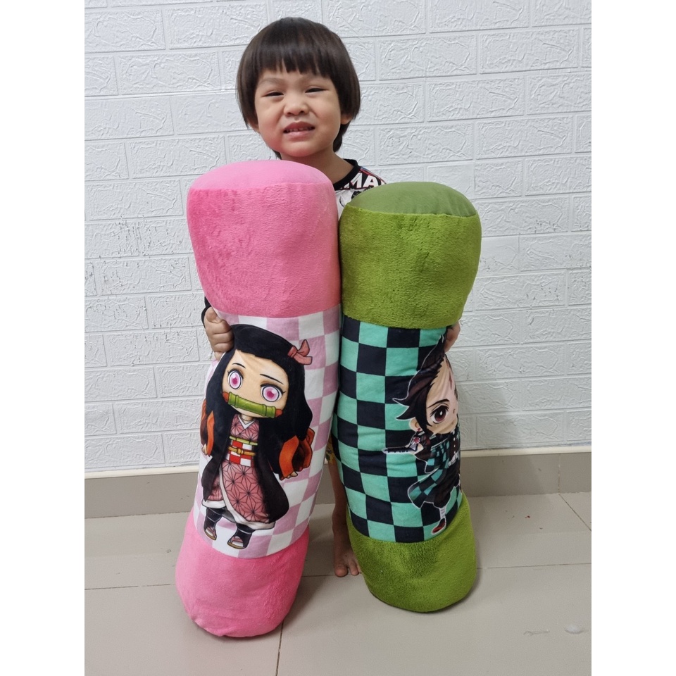 หมอนข้างผ้าขนนุ่มยาว70เซนราคาพิเศษ133บาทเท่านั้น