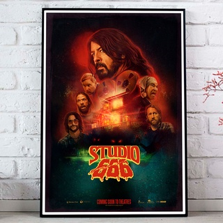 Foo Fighters - Studio 666 Poster, Dave Grohl โปสเตอร์ภาพขนาด 33X48 cm