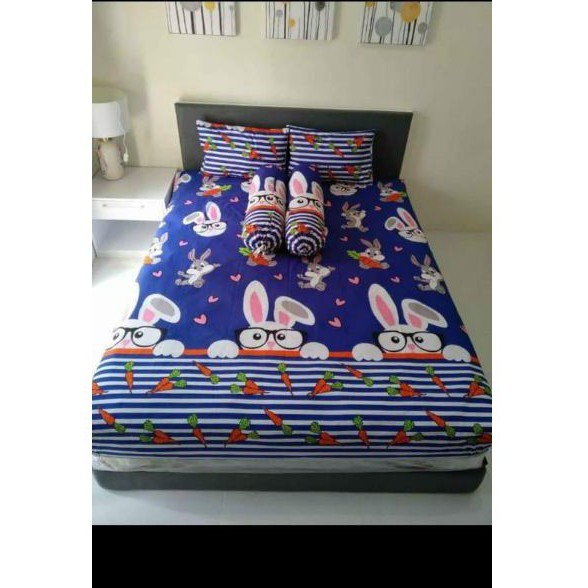 BED COVER SET RABBIT