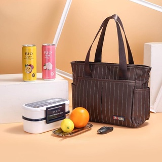 ♈❇กระเป๋าสตรี Large Capacity Hand-held Shoulder Bags Tote Bags Lunch Box Bags Lunch Bags Mommy Bags Shopping Daily Small