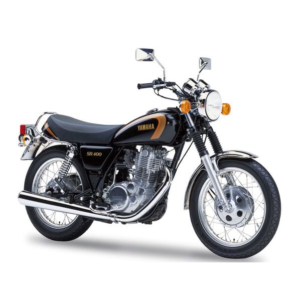 Aoshima Bike 1/12 YAMAHA 1JR SR400 '98