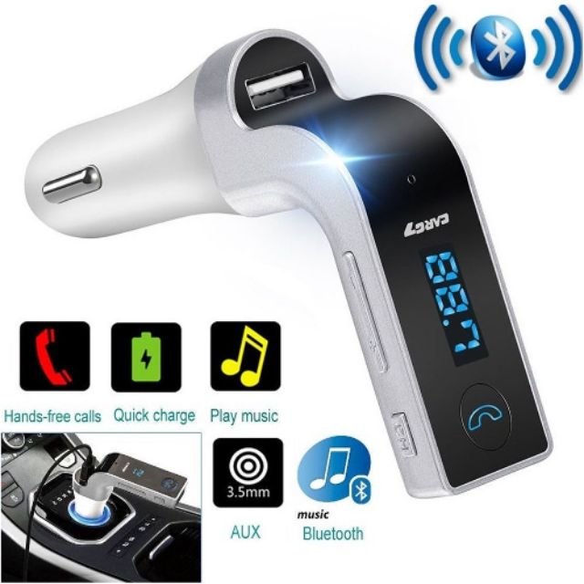 CAR G7 Bluetooth FM Car Charger