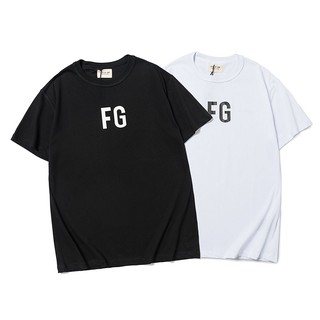 เสื้อยืดแขนสั้น พิมพ์ลาย Fear Of God The sixth season สไตล์สตรีท สําหรับเด็กผู้ชาย และเด็กผู้หญิง