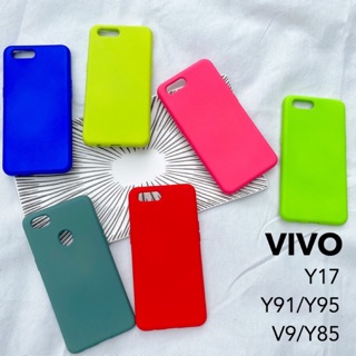 Y11/Y12/Y15/Y17,Y91/Y95,V9,V15,S1 เคสนิ่มบุกำมะหยี