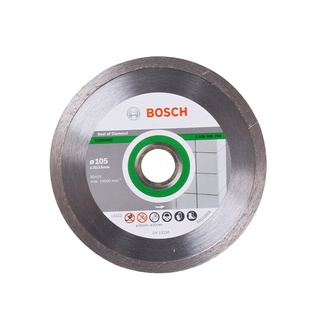 🔥ยอดนิยม!! ใบตัดเพชร BOSCH รุ่น 704 ขนาด 4 นิ้ว สีเงิน/เขียว 🚚พิเศษ!!✅