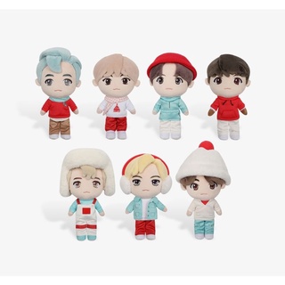 อัพ010122(พร้อมส่ง)✅ ของแท้ 💯%  BTS plush doll ตุ๊กตาไทนี่ทัน playing with snow