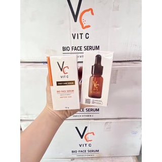 เซรั่ม VC น้องฉัตร วิตซีไบโอเฟสซีรั่ม Vit C Bio Face Serum First Care Serum ขนาด 10 กรัม