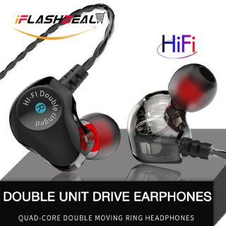 iFlashDeal หูฟัง แบบมีสาย หูฟังแบบสอดหู หูฟังเพลงสเตอริโอ หูฟัง สมอลทอร์ค Wired Headphone In Ear Earphone