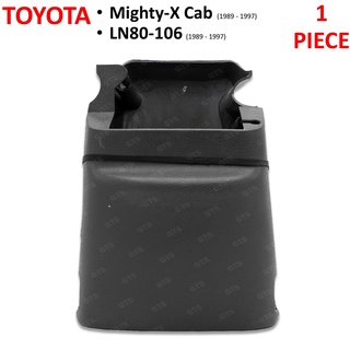 ประกับคอพวงมาลัย ปรับคอได้ 1 ชิ้น สีดำด้าน สำหรับ Toyota Mighty-X Cab LN80 LN90 LN106 ปี 1989-1997