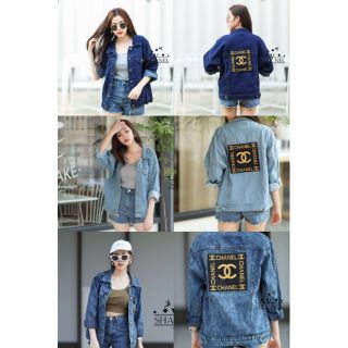 JACKET " JEANS ทรงเท่ห์ ดีไชน์ เรียบ