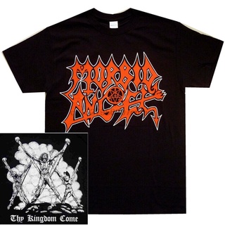 เสื้อยืด พิมพ์ลาย Morbid Angel Thy Kingdom Come สําหรับผู้ชาย