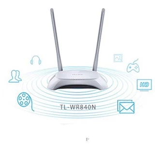 ⚡️เร้าเตอร์แรง ราคาถูก⚡️ TP-LINK (TL-WR840N) Router Wireless N300 LAN 4 ช่อง แบบ 10/100Mbps ความเร็วสูง รับประกัน LT