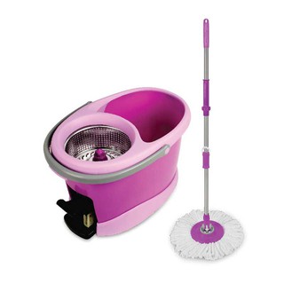 🔥*พร้อมส่ง*🔥 บีแมน ชุดถังปั่นไม้ม็อบ รุ่นสแตนเลสพลัส Beman Spin Mop Stainless Plus