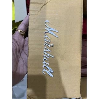 โลโก้LogoมาแชลMarshallสามารถสั่งตัดได้แอดเฟสรุปสุดท้ายไปจ้า🔥ถูกสุดกว่าร้านอื่น🔥งานดี