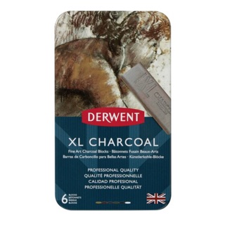 ชุด Derwent Charcoal XL 6 ก้อน