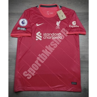 [เสื้อฟุตบอล] Liverpool Home  ลิเวอร์พูล เยือน 2021/22 พร้อมอาร์มพรีเมี่ยมลีค NO ROOM