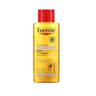 Eucerin Skin Calmin Body Wash Fragrance Free 16.9 fl (500ml)