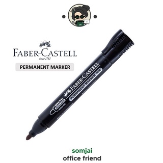 Faber-Castell ปากกาอเนกประสงค์ ปากกามาร์คเกอร์  ปากกาเขียนแผ่นซีดี สีดำ P20