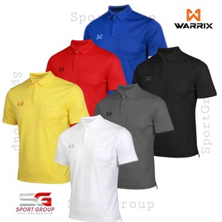 WARRIX WA-201PLACL00 เสื้อโปโลแบบมีกระเป๋า (WA-PLA330) ของแท้ 100%