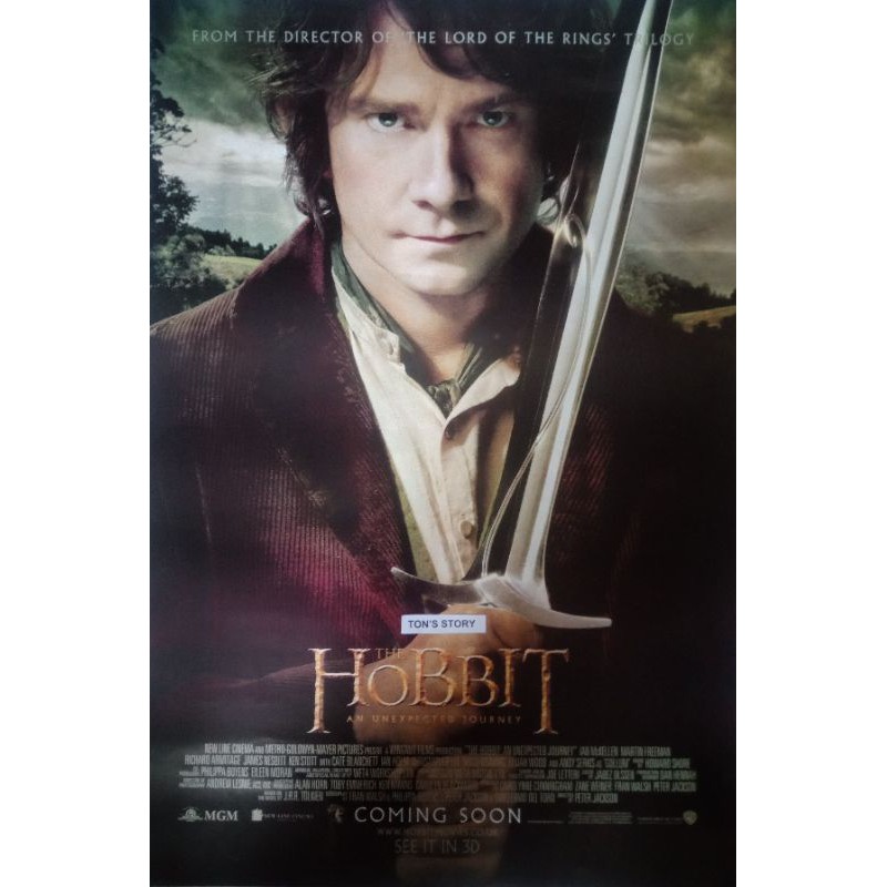 THE HOBBIT 1 MOVIE POSTER