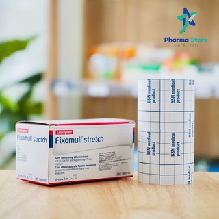 Fixomull Stretch [10 cm x 2 m] แผ่นปิดแผลเอนกประสงค์ ติดทน ชนิดไม่กันน้ำ / plaster / พลาสเตอร์