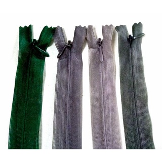 ซิปซ่อนYCC ยาว 16นิ้วมีหลายสีวัสดุไนล่อน