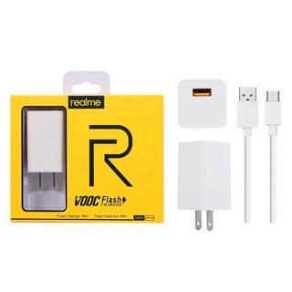 Original VOOC  Realme Flash Fast Charger Micro USB TypeC Data Cable Realme 5 6 C2 C3 C11 C12 C15 C17