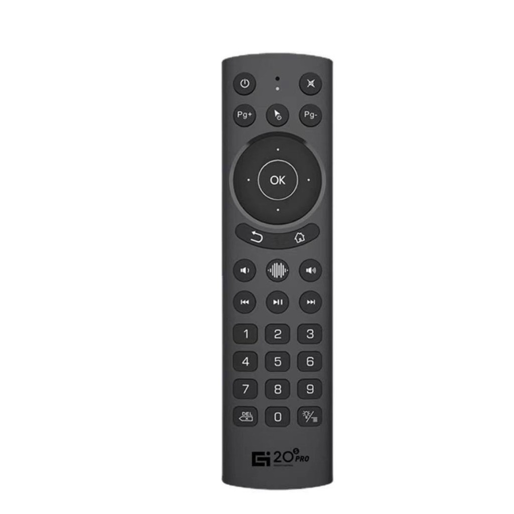 G20S PRO เมาส์ไร้สาย 2.4G Wireless Air Mouse + Voice Search (มีไฟLEDเปิด-ปิดได้)