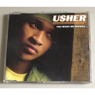 ซีดีซิงเกิ้ล ลิขสิทธิ์ มือ 2 สภาพดี...229 บาท “Usher” ซิงเกิ้ล "You Make Me Wanna..." แผ่นหายาก Made in UK