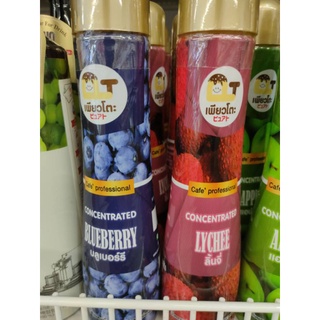 Concentrated​ LYCHEE​ ​น้ำหวานเข้มข้นผสมเนื้อลิ้นจี่​  600กรัม