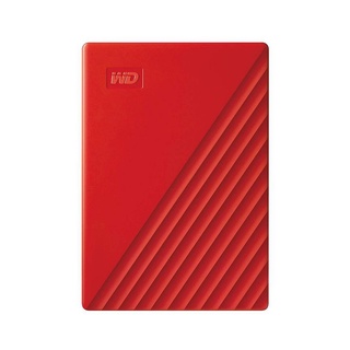 HARDDISK EXTERNAL DRIVE WD My Passport 4TB, Red, USB 3.0 [ External HDD ฮาร์ดดิสก์พก