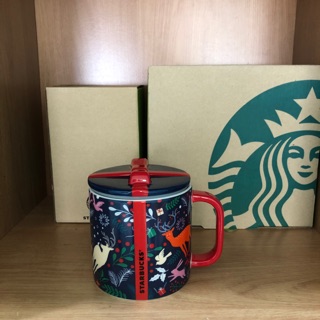 Starbucks Mug Woodland Creature wild 12oz. ของแท้