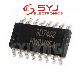 ชิปขยายเสียง SD7402 = HD0802A SOP-16 5 ชิ้น