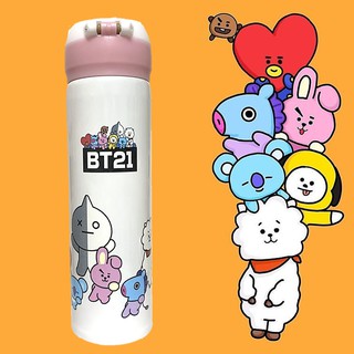 กระบอกน้ำเก็บความร้อน-เย็นสุดน่ารัก BTS X BT21 Limited Edition