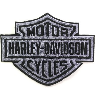 อาร์มรีดติดเสื้อผ้า ปักลาย Motor Haley Davidson แผ่นรีดติดผ้า ปักลาย ฮาเล่ย์ ตัวรีดติดผ้า รีดลาย Haley อาร์มรีดลาย Haley